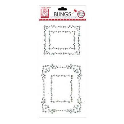 88912 Bling Frames Clear Ab