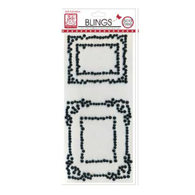 88913 Bling Frames Black