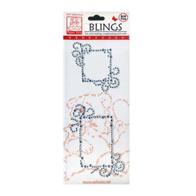 88914 Bling Frames Clear
