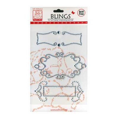 88920 Bling Frames Clear