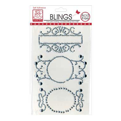 88923 Bling Frames Clear