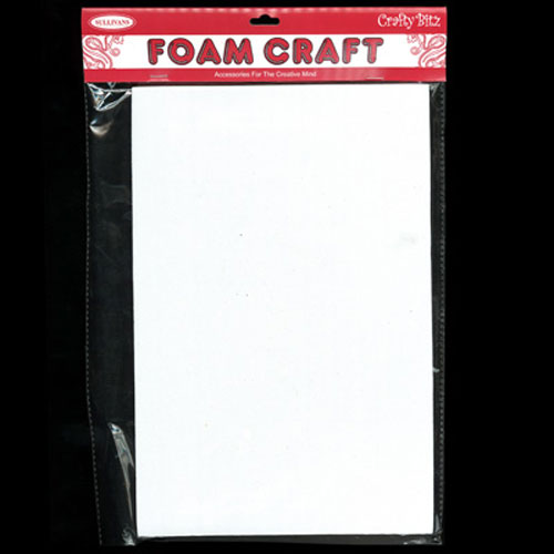 88977 Foam Sheet A4 10mm White