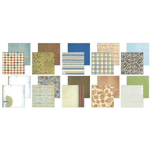 88983 Scr Paper 12x12" Autumn 30pk