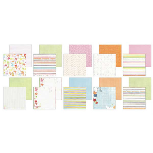 88985 Scr Paper 12x12" Kids 30pk