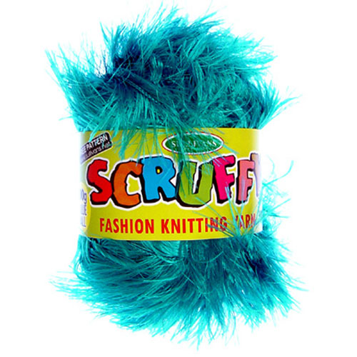 89162 Knitting Yarn Scruffy 100gm Teal