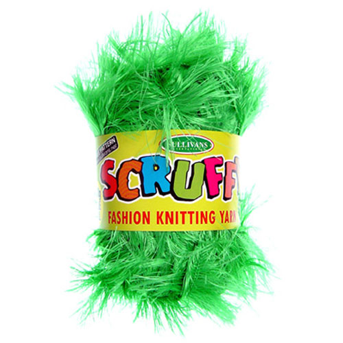89163 Knitting Yarn Scruffy 100gm Apple