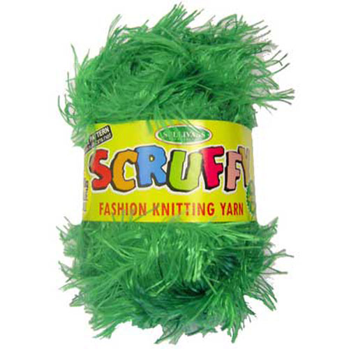 89176 Knitting Yarn Scruffy 100gm Emerald