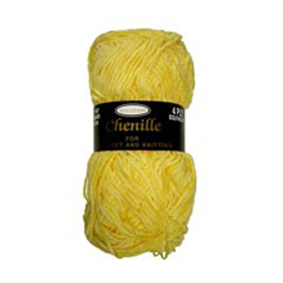 89582 Knitting Yarn Chenille 40 Gm Cjhampagne