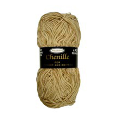 89583 Knitting Yarn Chenille 40 Gm Otter