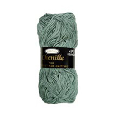 89598 Knitting Yarn Chenille 40 Gm Turkis
