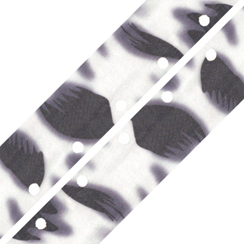 89614 Yorganza Scarf Yarn Black White