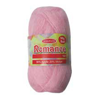 89752 Romance Knitting Yarn 50gm Pink