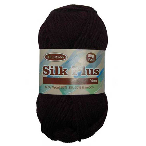 89770 Silk Plus Knitting Yarn 50gm Plum