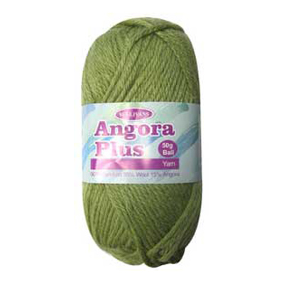 89820 Angora Plus Knitting Yarn 50gm Acocado