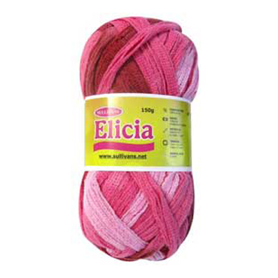89839 Scarf Yarn Elicia 150 Gm Pink Mix