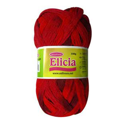 89844 Scarf Yarn Elicia 150 Gm Red Mix