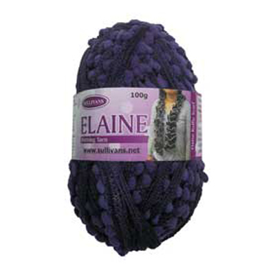 89862 Elaine Scarf Yarn 100gm Purple