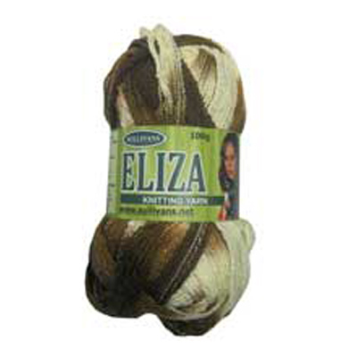 89865 Eliza Scarf Yarn 100gm Natural Mix