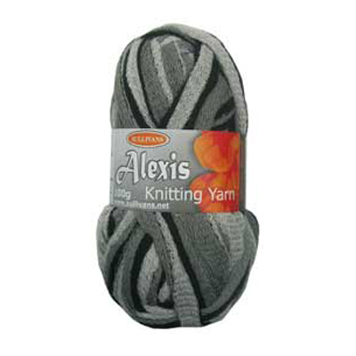 89878 Alexis Scarf Yarn 100gm Red Mix