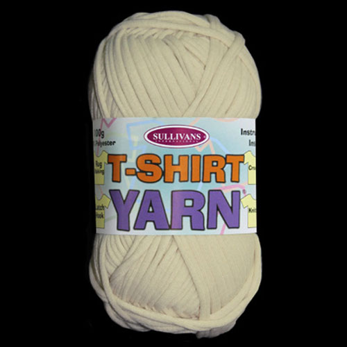89916 T-shirt Knitting Yarn 100gm Cream