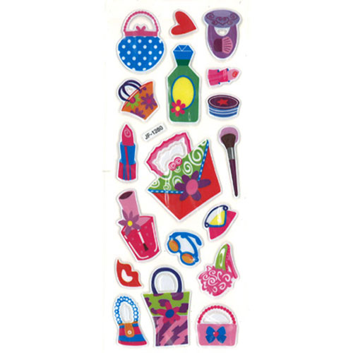 89940 Stickers Puffy Handbags