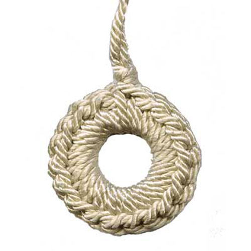 90028 Ring Pull 30cm French Cream