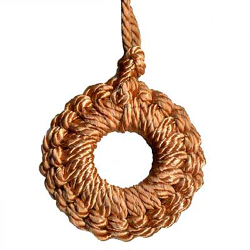 90032 Ring Pull 30cm Apricot