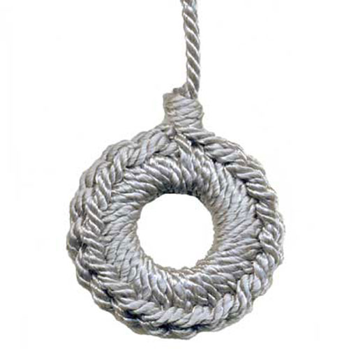 90050 Ring Pull 30cm Silver Grey
