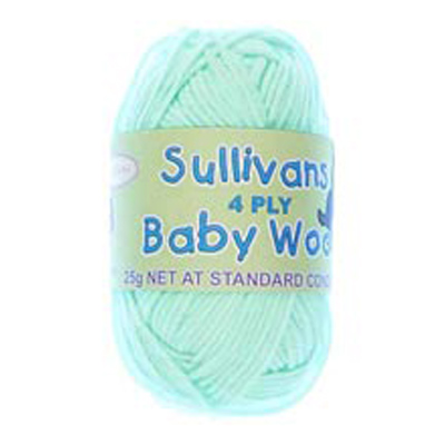 90257 Knitting Yarn Wool 25 Gm Mint