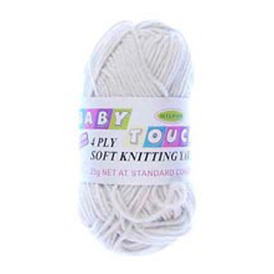 90263 Knitting Yarn Baby 25 Gm Cream