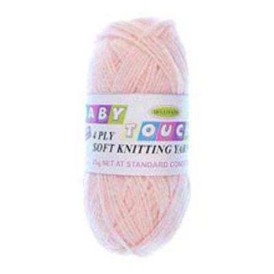 90267 Knitting Yarn Baby 25 Gm Peach