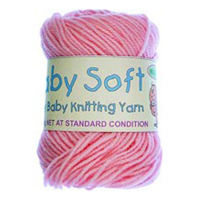 90278 Knitting Yarn Baby 50 Gm Pink