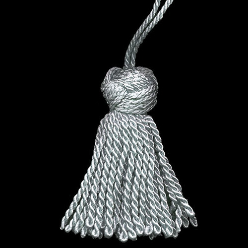 90506 Cord Pull 25cm Silver Grey