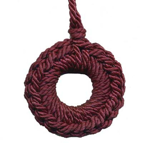 90567 Ring Pull 30cm Burgundy