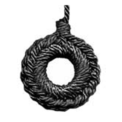 90576 Ring Pull 30cm Dark Grey