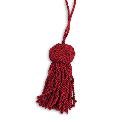 90636 Cord Pull 25cm Burgundy