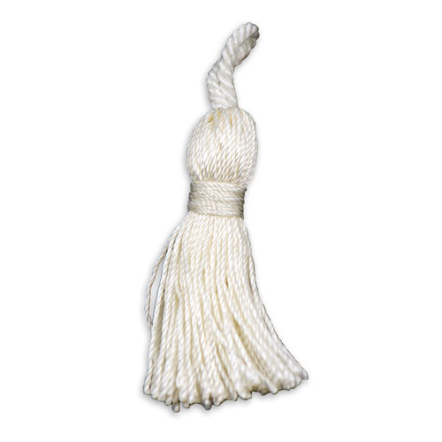 90702 Tassel 45mm Bridal White