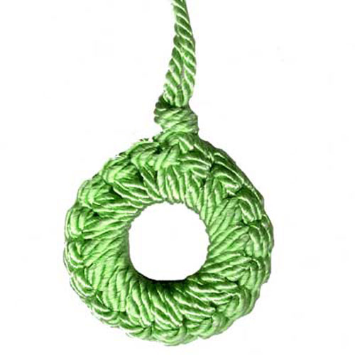 90836 Ring Pull 30cm Lime
