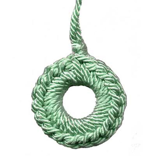 90844 Ring Pull 30cm Misty Green