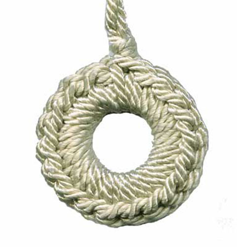 90905 Ring Pull 35cm Dark Beige