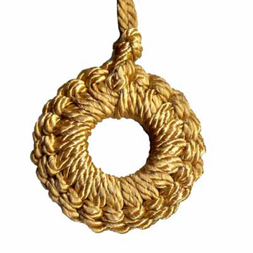 90925 Ring Pull 30cm Old Gold