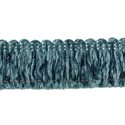 91006 Fringe Ruche 40mm Turkis