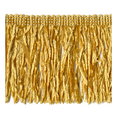 91025 Fringe Ruche 75mm Ochre