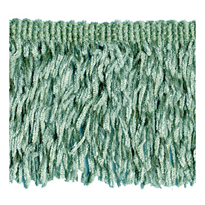 91027 Fringe Ruche 75mm Turkis