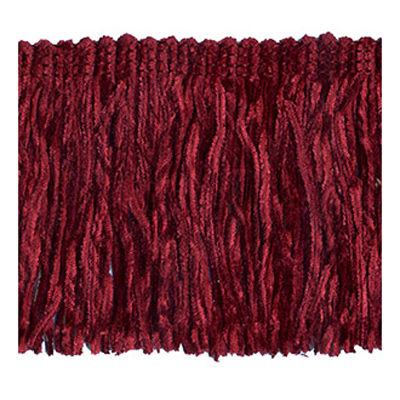 91033 Fringe Ruche 75mm Red