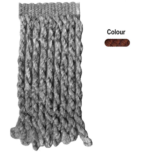 91076 Fringe Bullion 150mm Amber