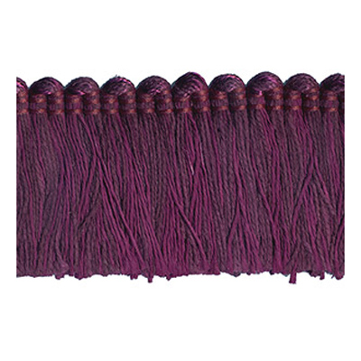 91261 Fringe Ruche 38mm Aubergine