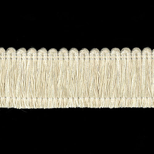 91296 Fringe Ruche 40mm Cream
