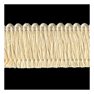 91390 Fringe Ruche 40mm Rich Cream