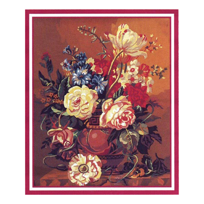 92031 Tapestry Flower Vase